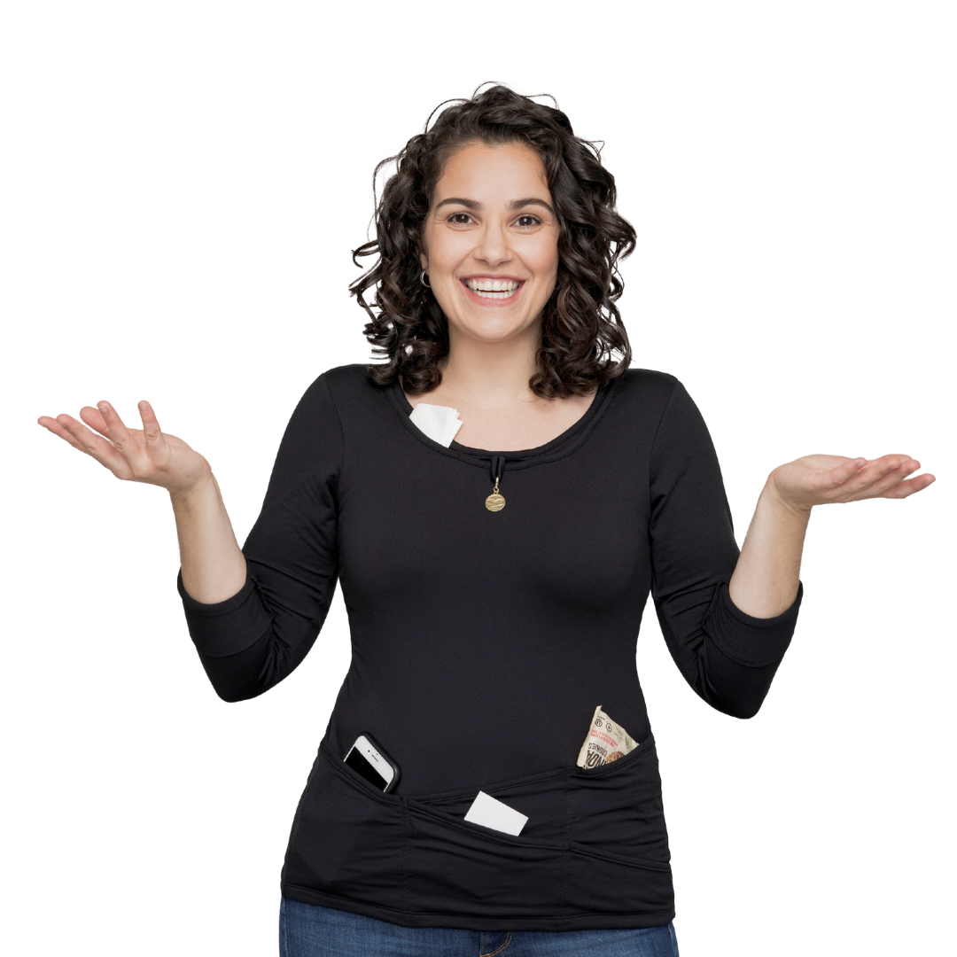 Women’s Travel Shirts with Pockets | Anti Theft Clothes – TuckTop