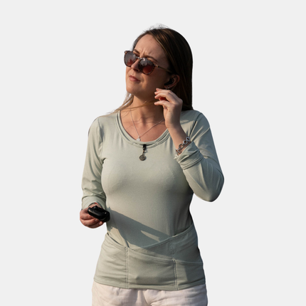 SeaFoam TuckTop™ Long Sleeve