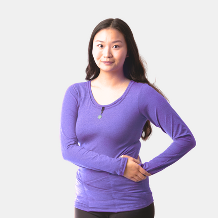 Lavender TuckTop™ Long Sleeve