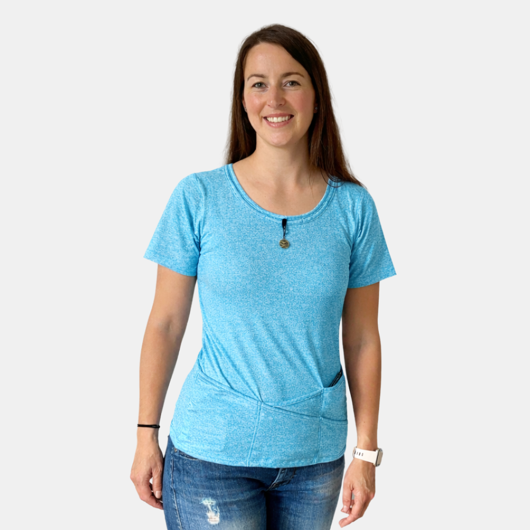 Island Blue TuckTop™ Tee