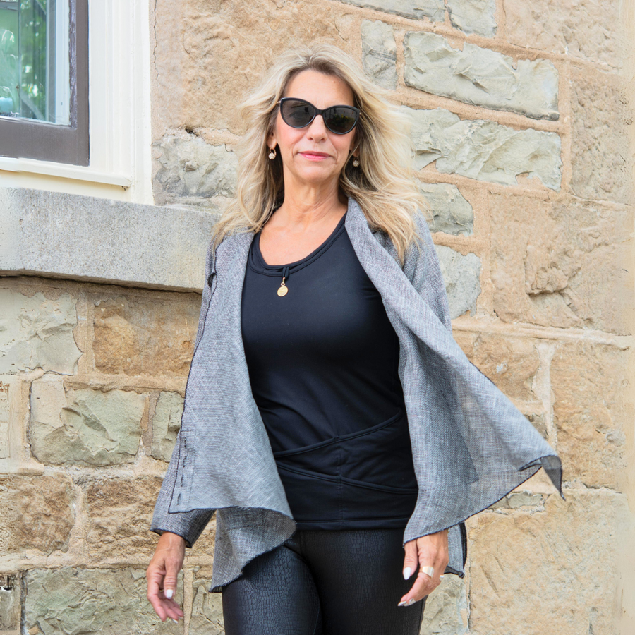 Seriously Soft™ TuckTop® Tank - Black