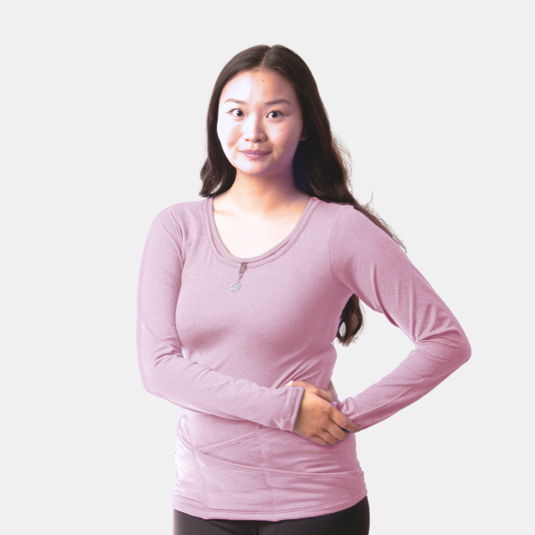 Light Pink TuckTop™ Long Sleeve