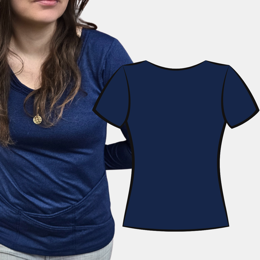 Clearance  - Tee Sleeve TuckTop™ - Final Sale
