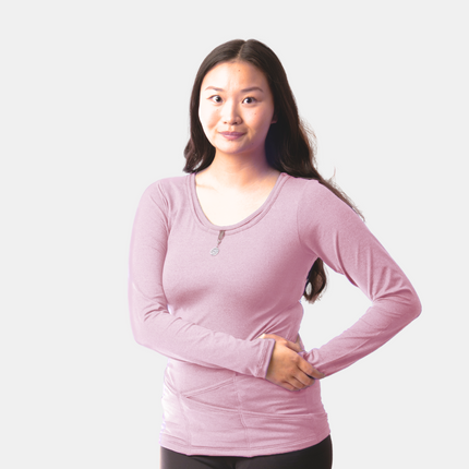 Light Pink TuckTop™ Long Sleeve