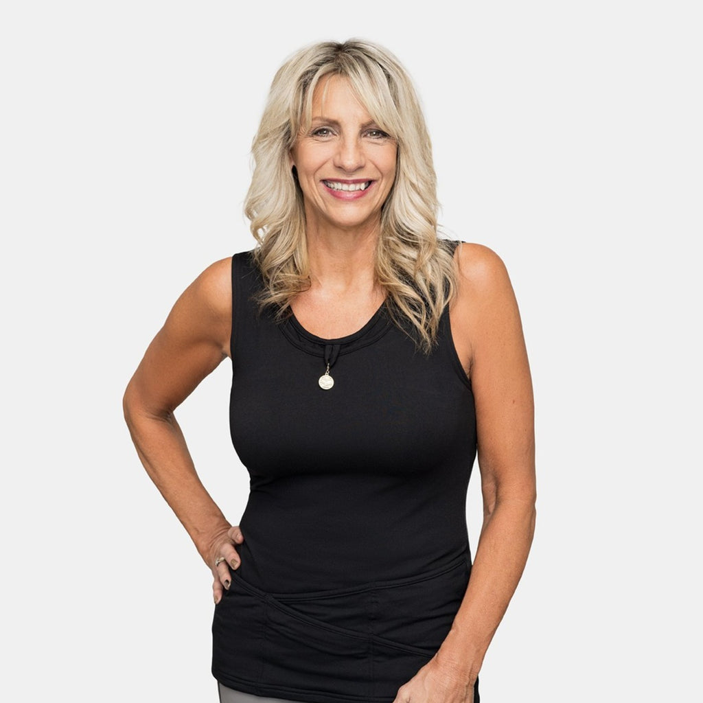 Seriously Soft™ TuckTop™ Tank - Black