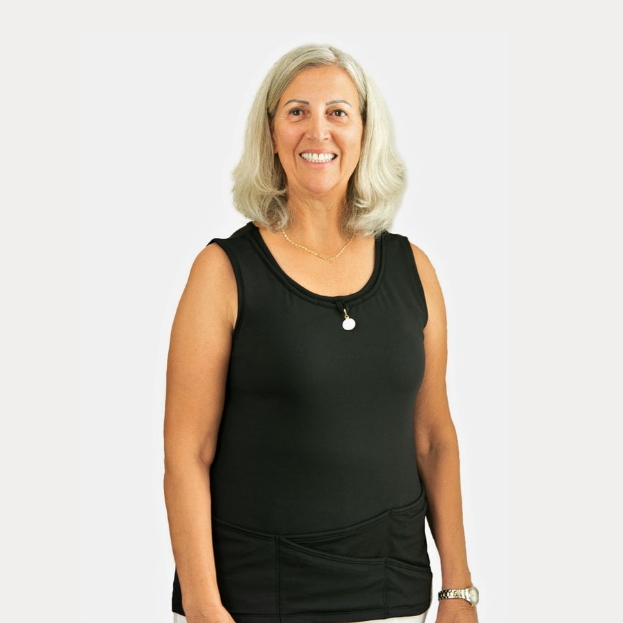 Seriously Soft™ TuckTop® Tank - Black